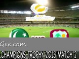 Champions Trophy 2013 LIVE Match 2 Pakistan vs West Indies 7 JUNE 2013 ( PAK vs WI )