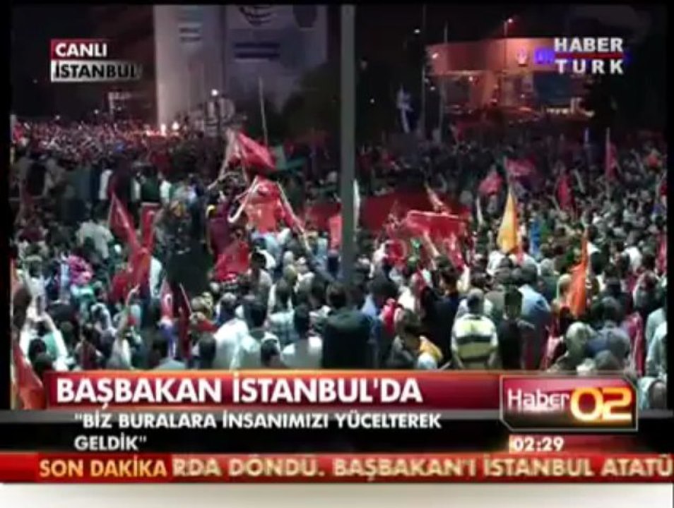 Recep Tayyip Erdoğan Havaalanındaki Konuşması