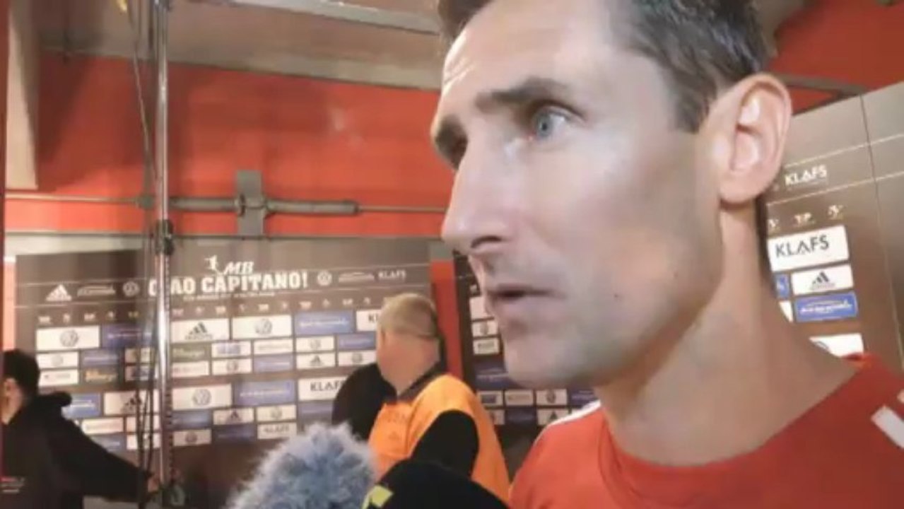 Klose adelt Ballack: ''Er war ein großer Kapitän''