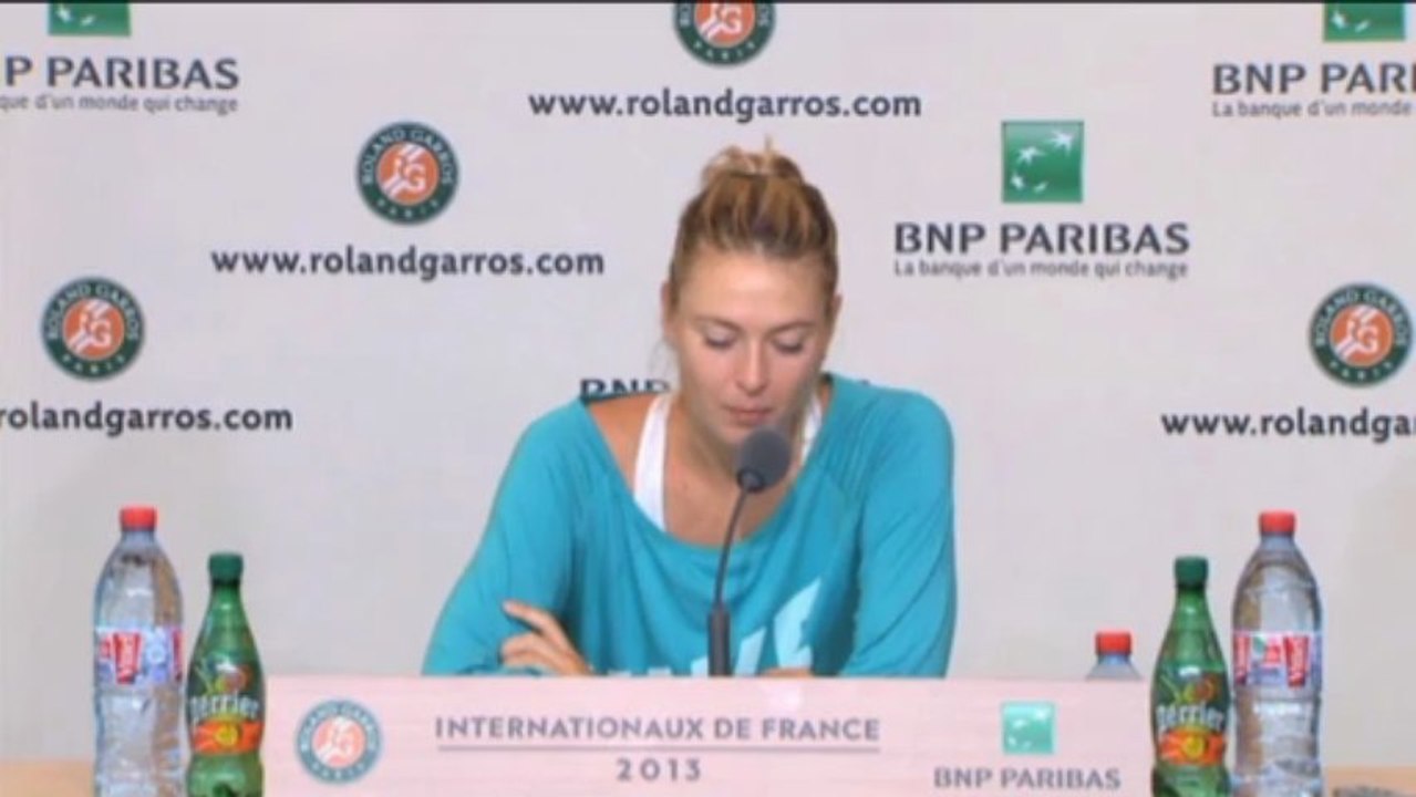 French Open: Sharapova vor Traum-Finale: 'Meine Power einsetzen'