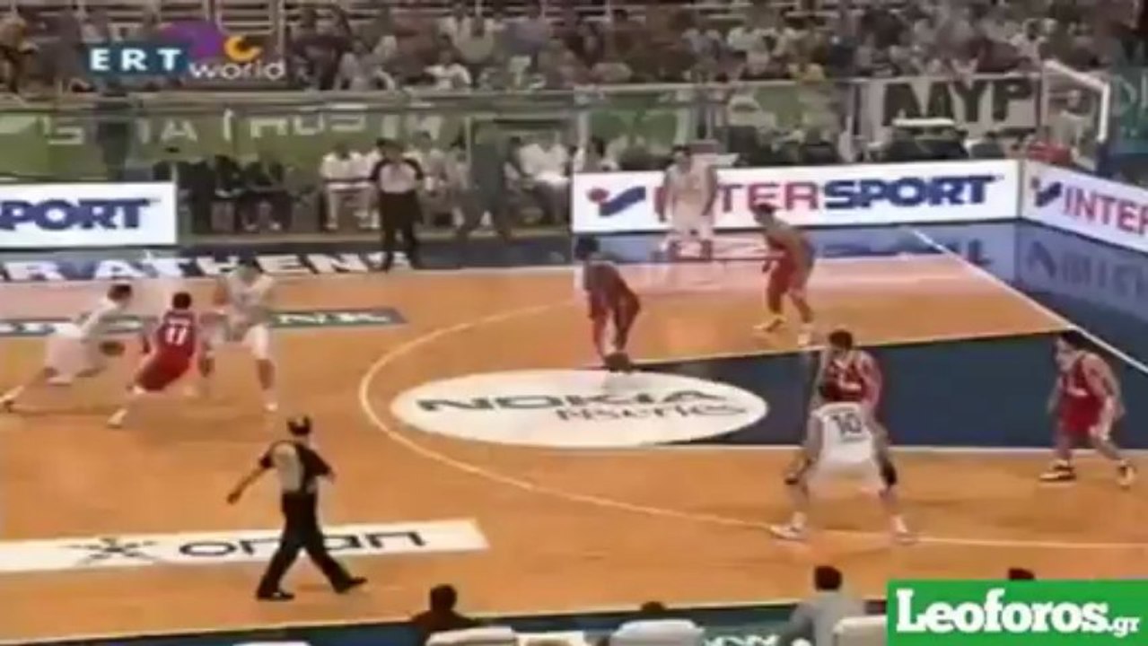 Παναθηναϊκός-Ολυμπιακός 86-85 3ος Τελικός 2006-2007