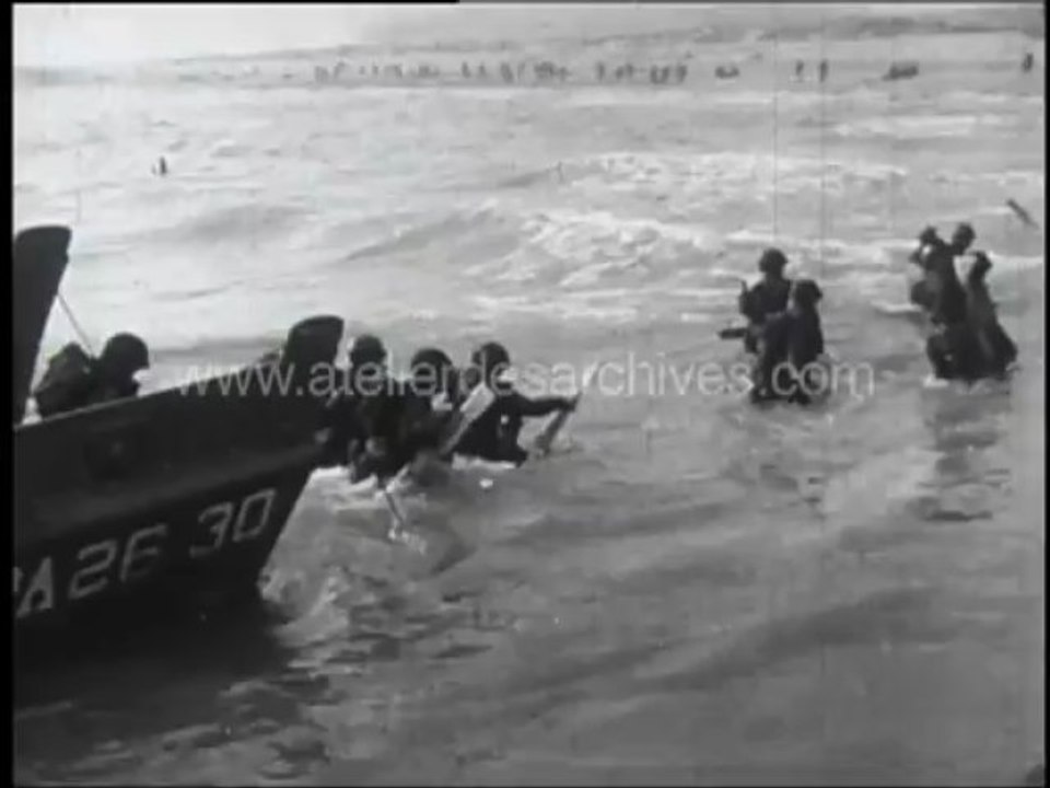 Débarquement en Normandie le 6 Juin 1944