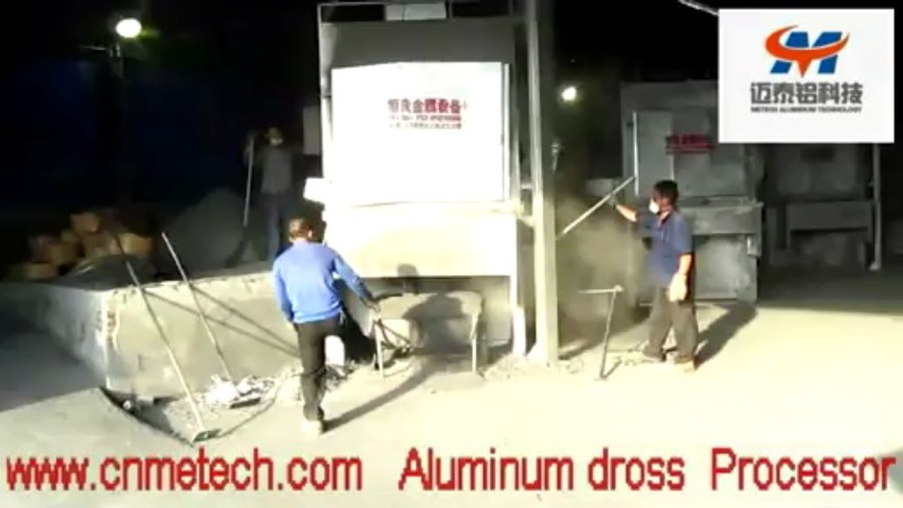 metal recycling equipment :aluminium dross processing machines-machine tools for aluminium recycling