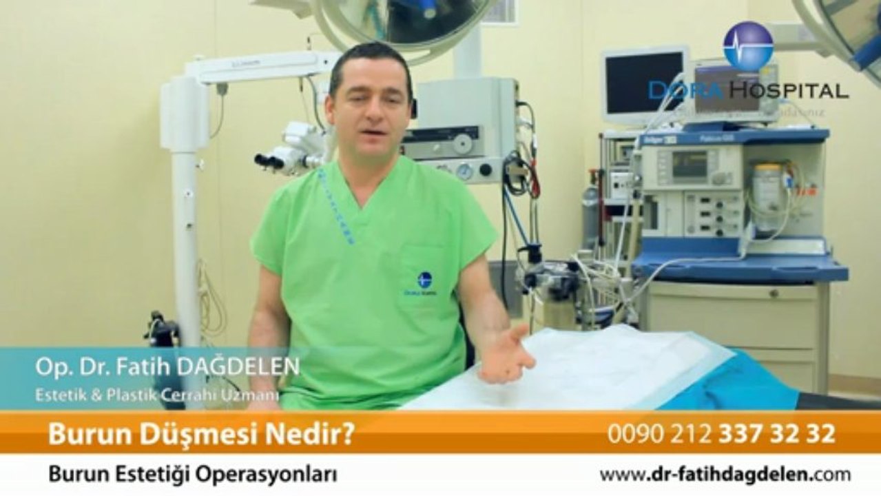 Burun düşmesi nedir? Op.Dr.Fatih Dağdelen