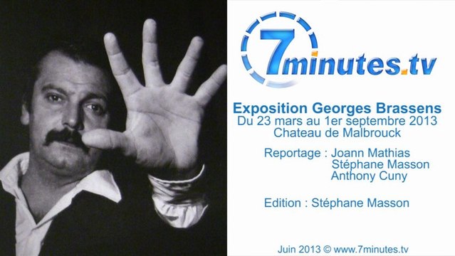 Chateau de Malbrouck : Exposition Georges Brassens