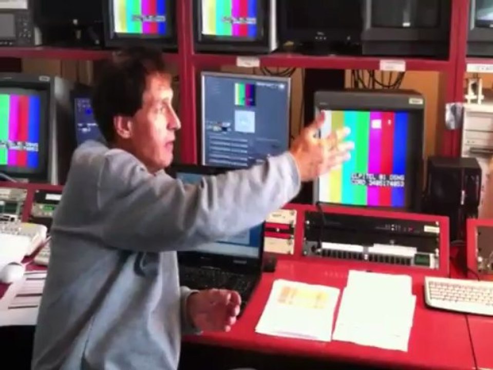 Backstage dun live !