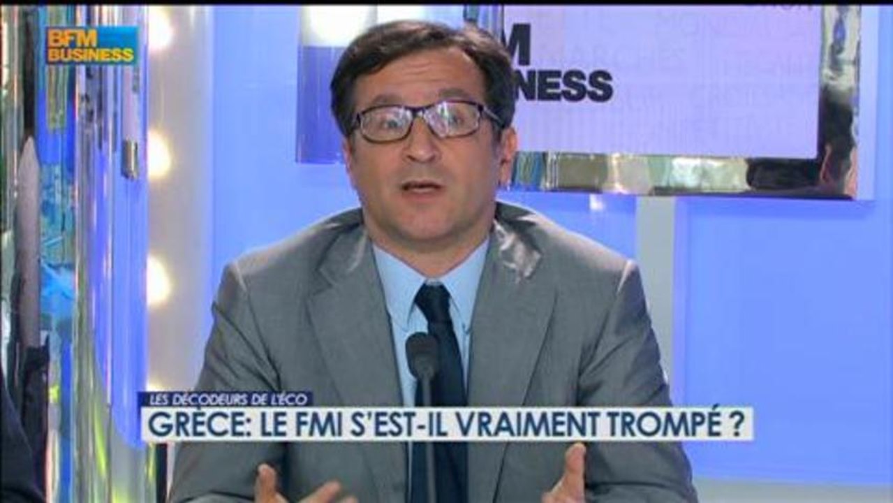 Grèce : le FMI s’est-il vraiment trompé ? dans Les décodeurs de l'éco - 6 juin 1/5