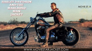 Harley Davidson and The Marlboro Man Jacket -Moviestarjacket.com
