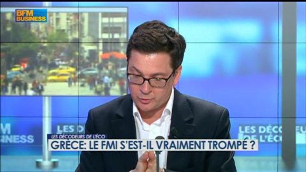 Grèce : le FMI s’est-il vraiment trompé ? dans Les décodeurs de l'éco - 6 juin 5/5