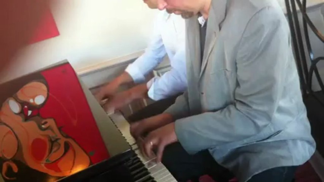 Seb & Alex duo impro Piano Gerardmer Juin 2013_2 © Frédéric Bélot