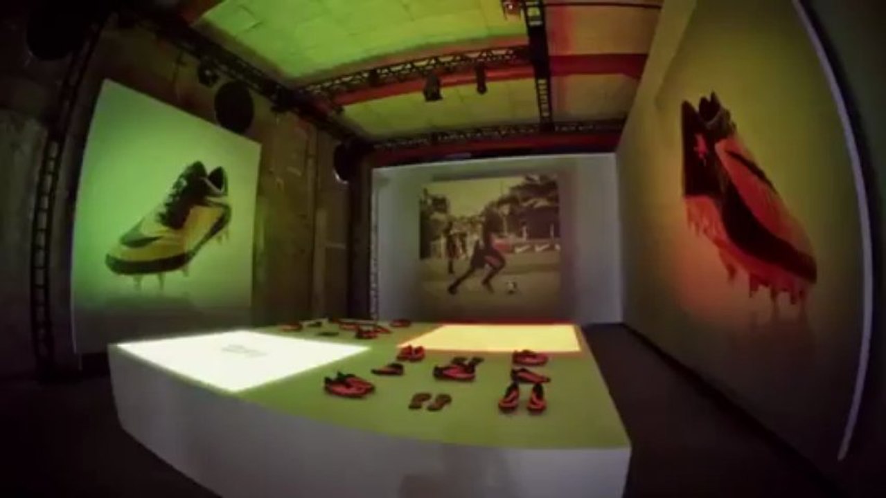 Neymar  with Nike Hypervenom Launch