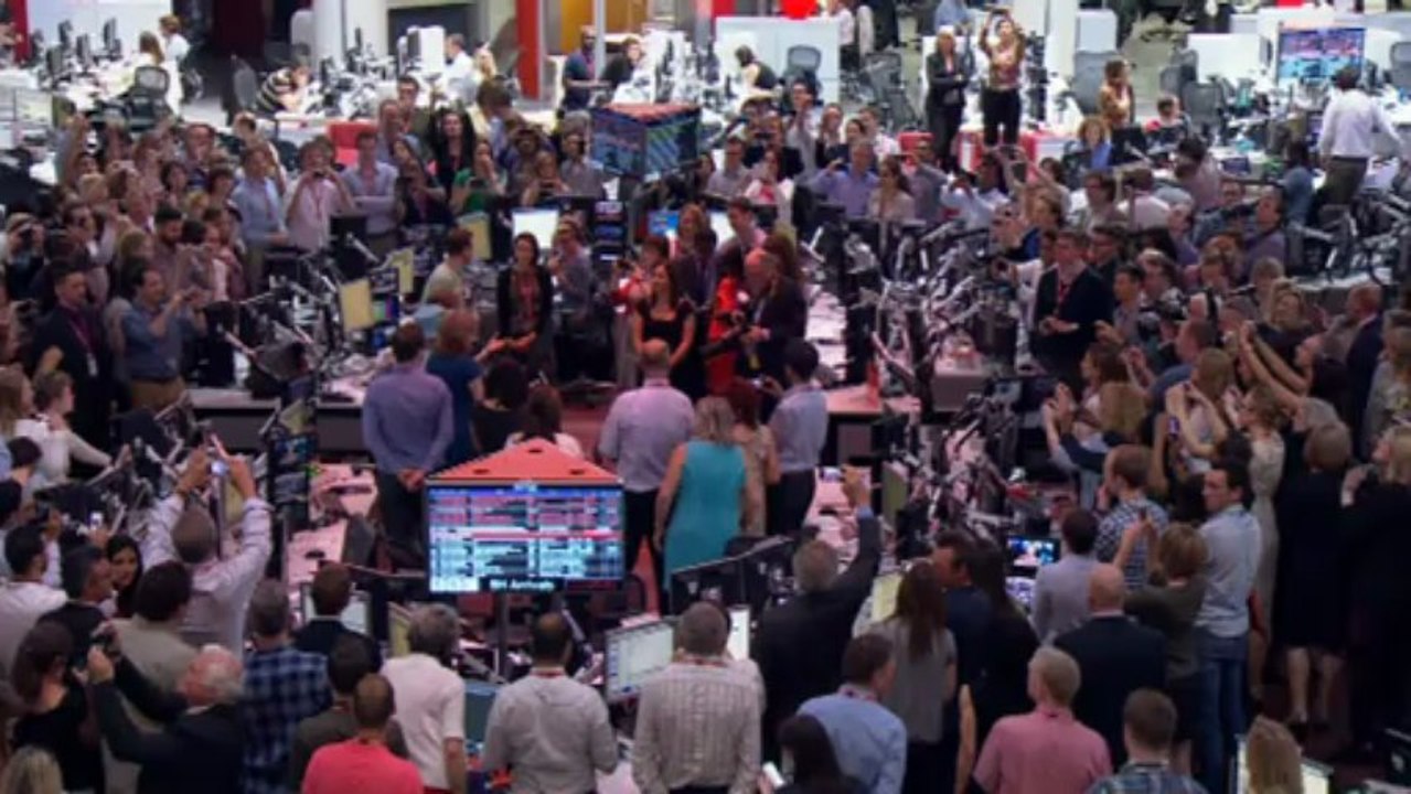 Queen opens BBC's Broadcasting House