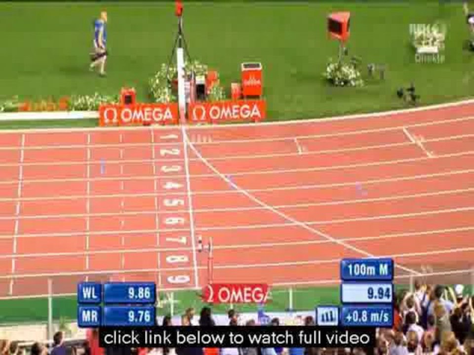 Justin Gatlin edges Usain Bolt by 0.01 seconds in Rome 100