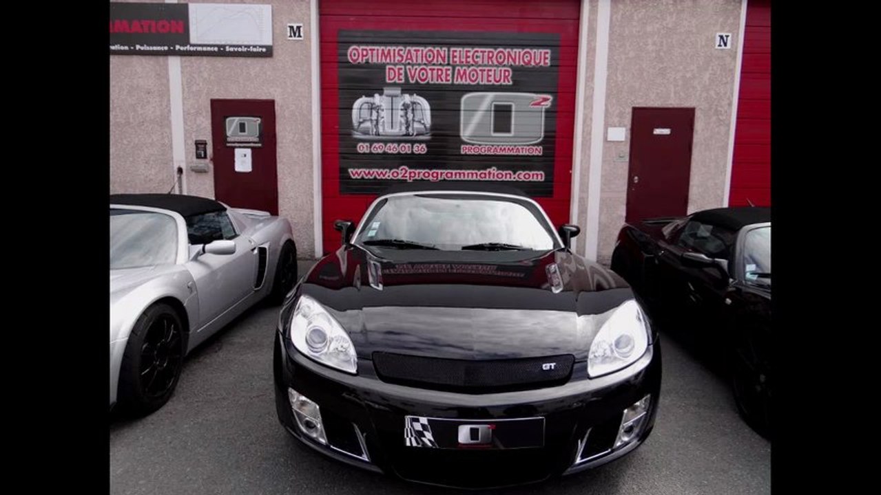 Vidéo test banc reprogrammation moteur Opel GT optimisation stage 2 @313ch o2programmation