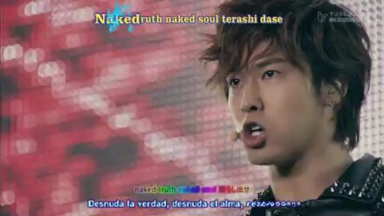 [TOHOsubTSP] 26.10.12 SMTOWN Tokio - Tohoshinki Android (Karaoke + Español)