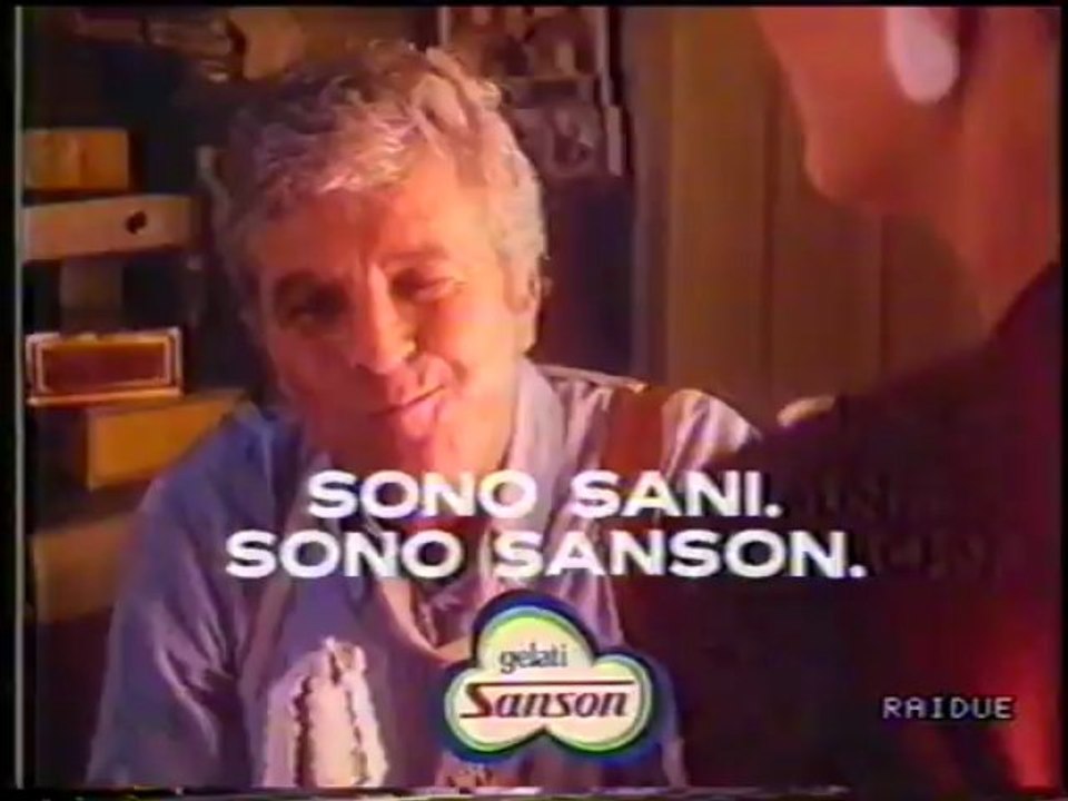 Spot Sanson gelati 1988