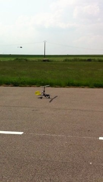 Eric et son Gyrocopter