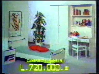 Spot Futura T arredamenti 1986