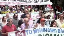 Yunanistan'da sağlık sektörü çalışanlarının isyanı