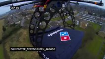 Dominos DomiCopter - First Drone Pizza Delivery