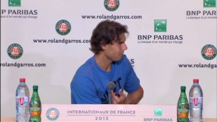 Roland Garros - Nadal: "Llegar a la final es un resultado fantástico"