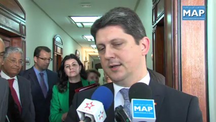 اعمارة يتباحث بالرباط مع وزير الشؤون الخارجية الروماني