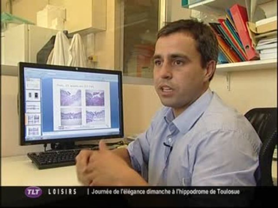 Florent Charot reçoit la bourse du jeune chercheur (Toulouse)