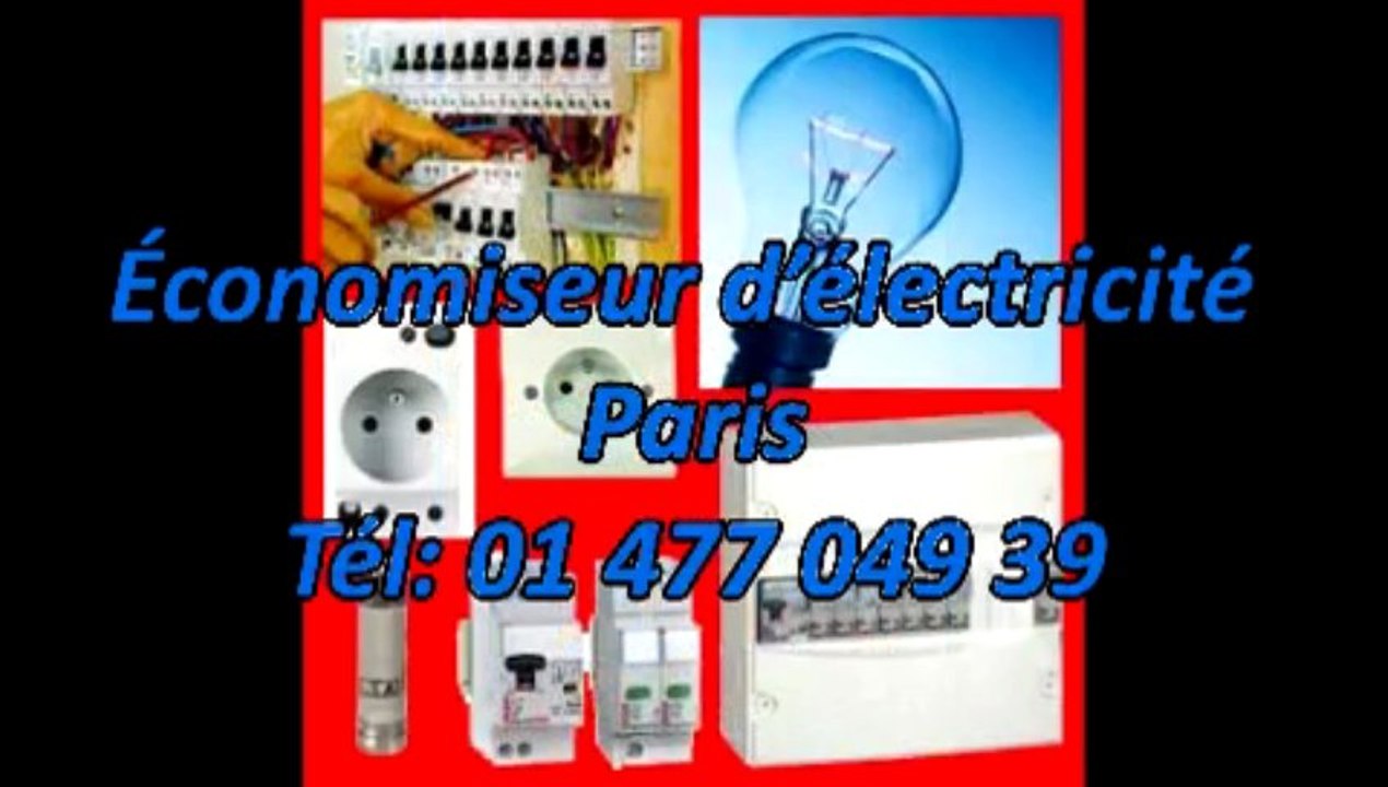 Économiseur d'électricité Paris Tél: 01 477 049 39