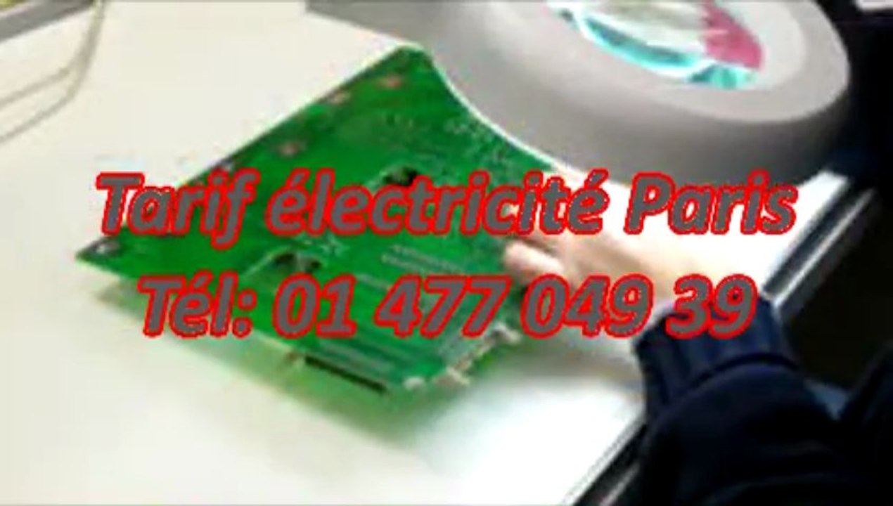 Tarif électricité Paris Tél: 01 477 049 39