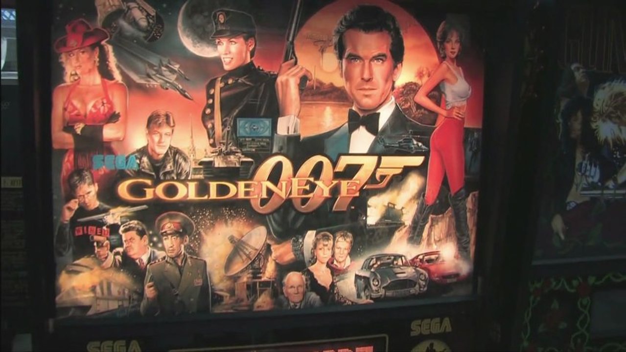 Classic Game Room - GOLDENEYE 007 pinball machine review