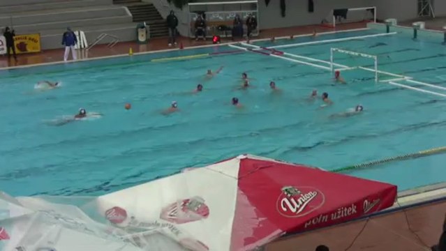Water Polo : France - Slovénie 1er Quart Temps