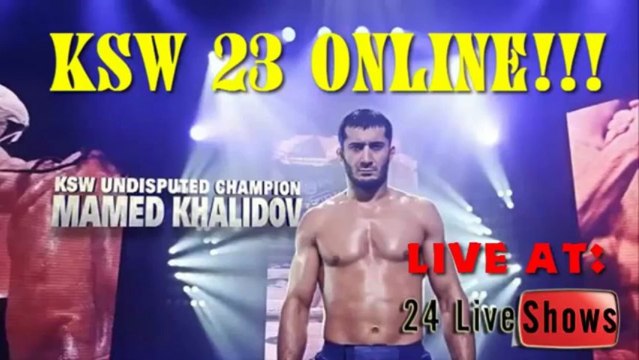KSW 23 Na żywo w HD! ERGO Arena Sopot 08_06_2013 LIVE HD!