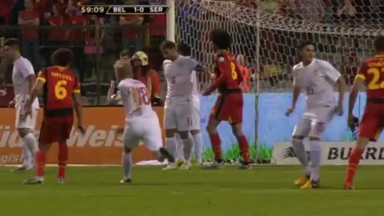 CM 2014: Belgique 2 - 1 Serbie