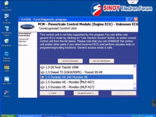 How to use  F-COM obd cable
