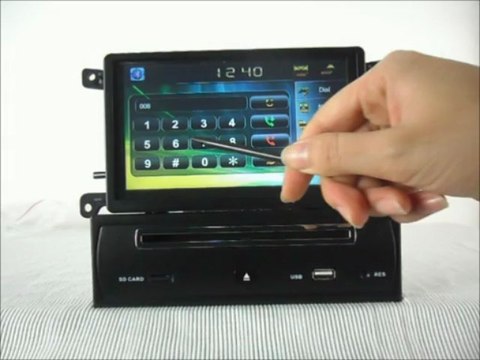 Car DVD Player GPS Navigation TV Bluetooth Touch Screen for Audi A5