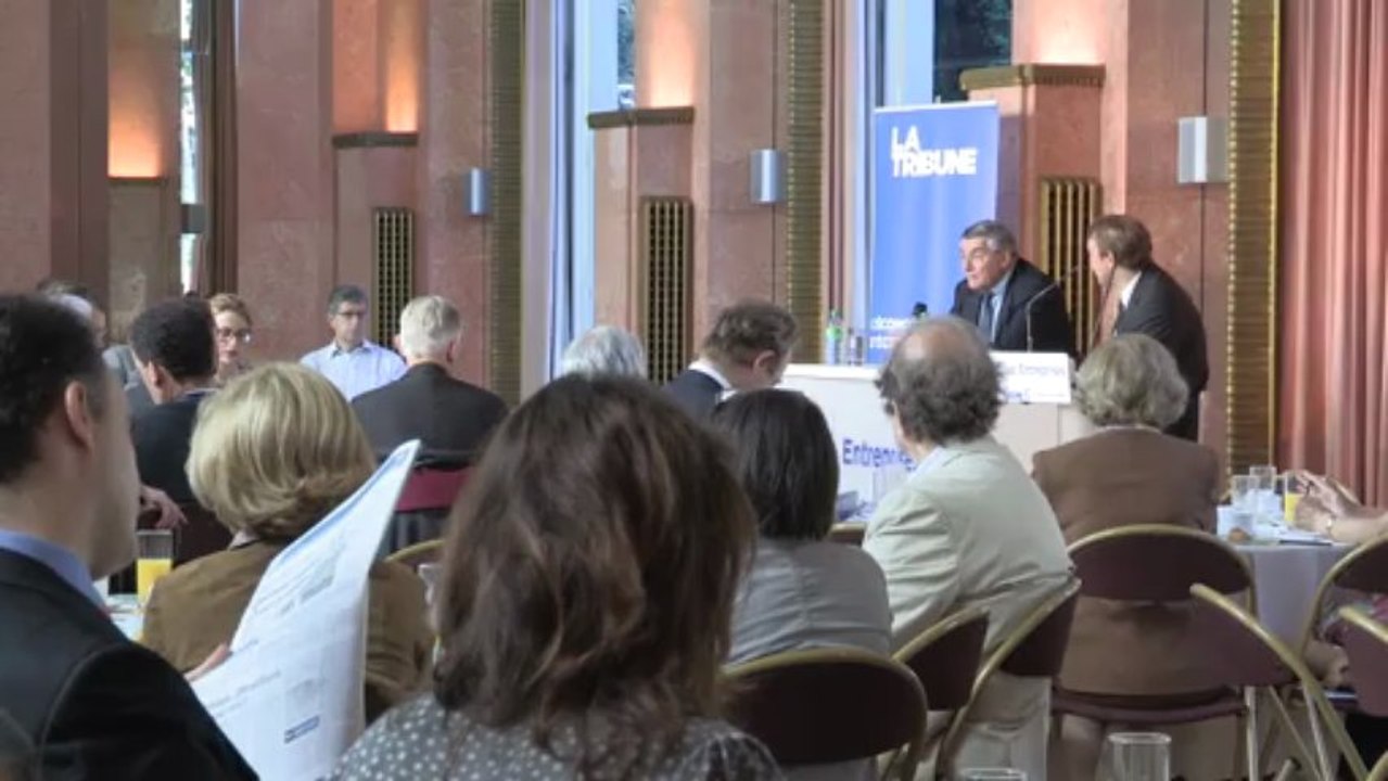 Club Entreprises La Tribune - CCI Paris Ile-de France du 7 juin 2013 avec Jean-Louis Beffa