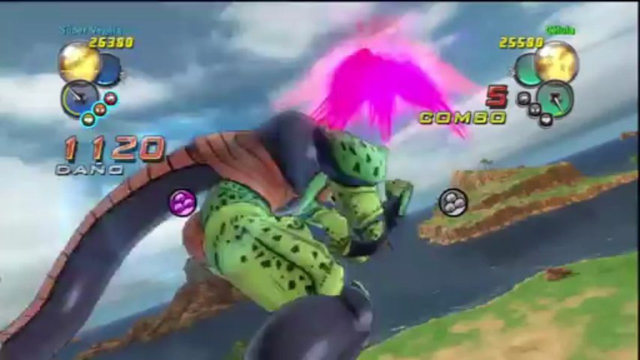 Dragon Ball Ultimate Tenkaichi Vegeta VS Cell  Parte 17