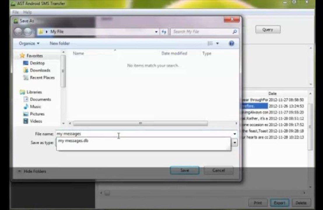 How to Print Android Text Messages