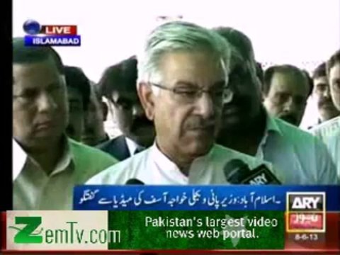 It will take years to End Load Shedding :- Khwaja Asif