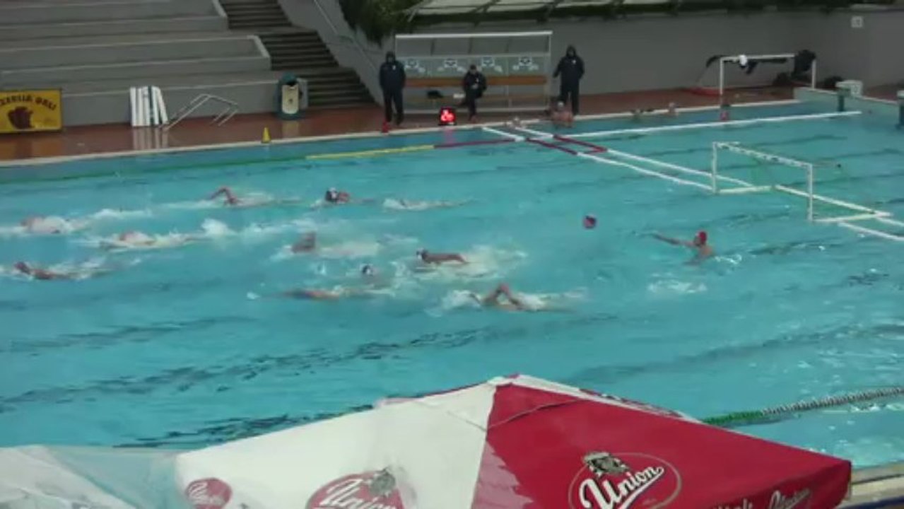 Water Polo : France - Ukraine 1er Quart Temps