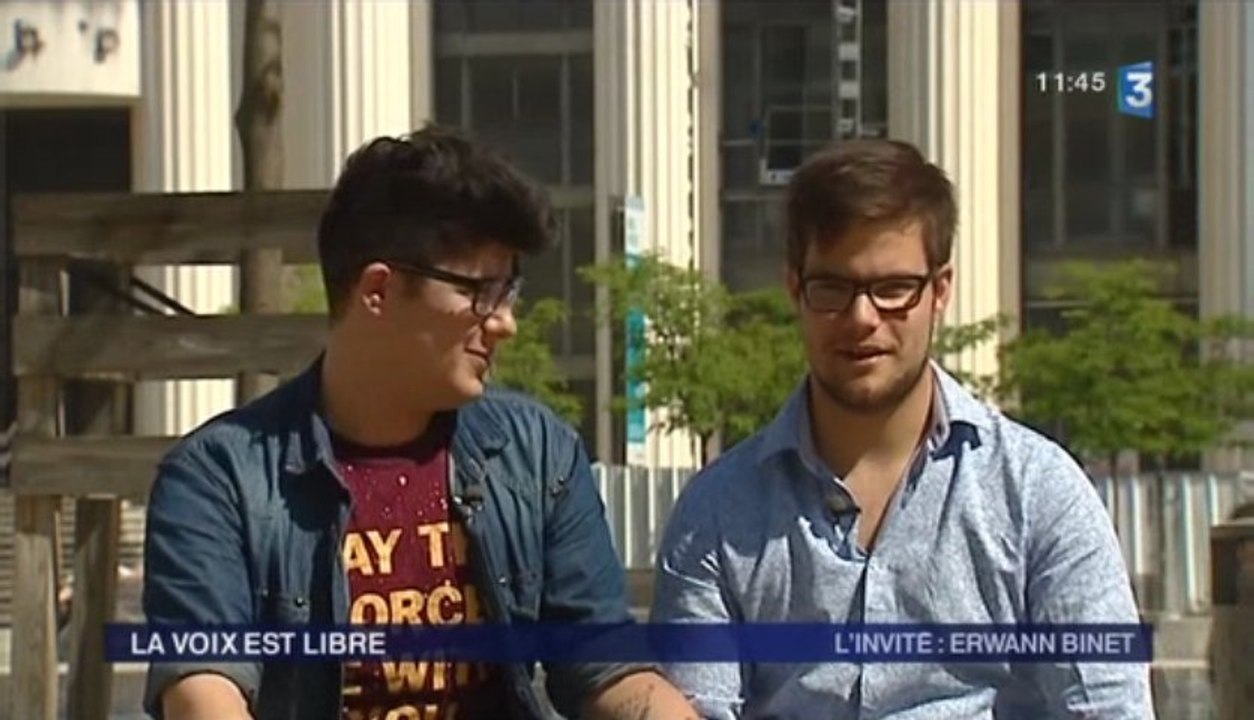 La Voix est Libre Rhône Alpes du 8 Juin 2013, l'invité est Erwann Binet