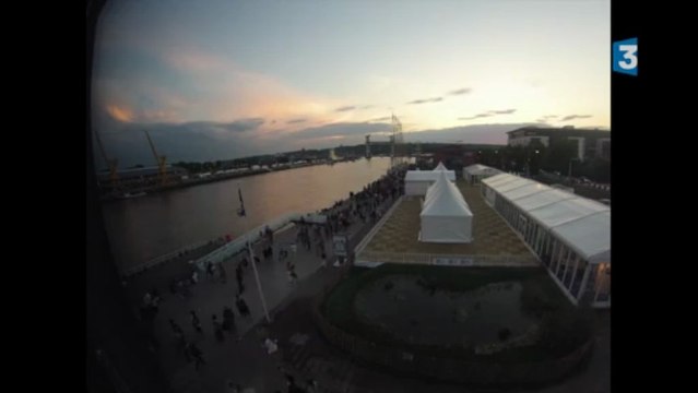 Armada 2013 : L'arrivée des bateaux en 45 secondes