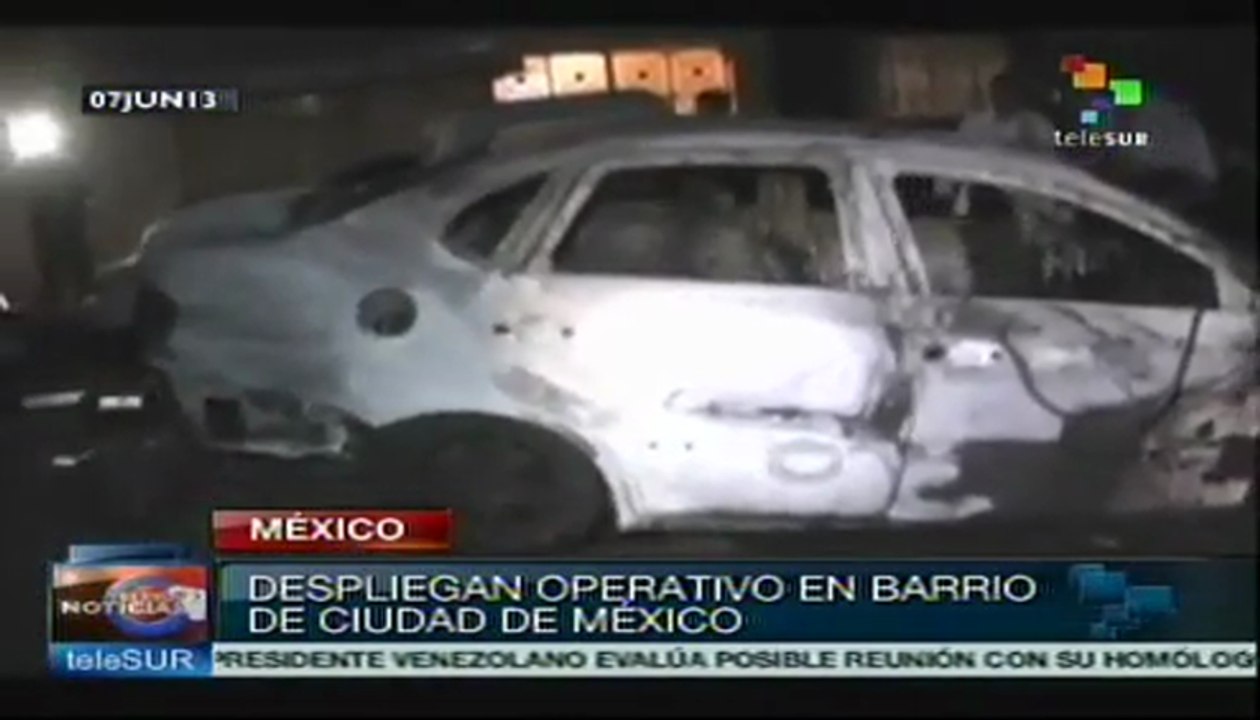 Despliegan operativo en el barrio Tepito, México