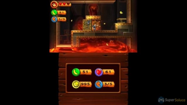 Soluce Donkey Kong Country Returns 3D : 6-K Magma Mia