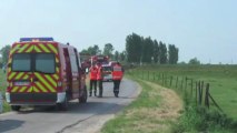 Accident à Beauvois en Cambrésis