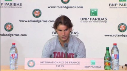 Roland Garros - Nadal: "Estoy fresco para pelear todo lo que venga"