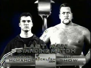 Big Show vs. Shane McMahon