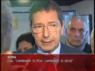 CGIL, "Cambiare si può, cambiare si deve"