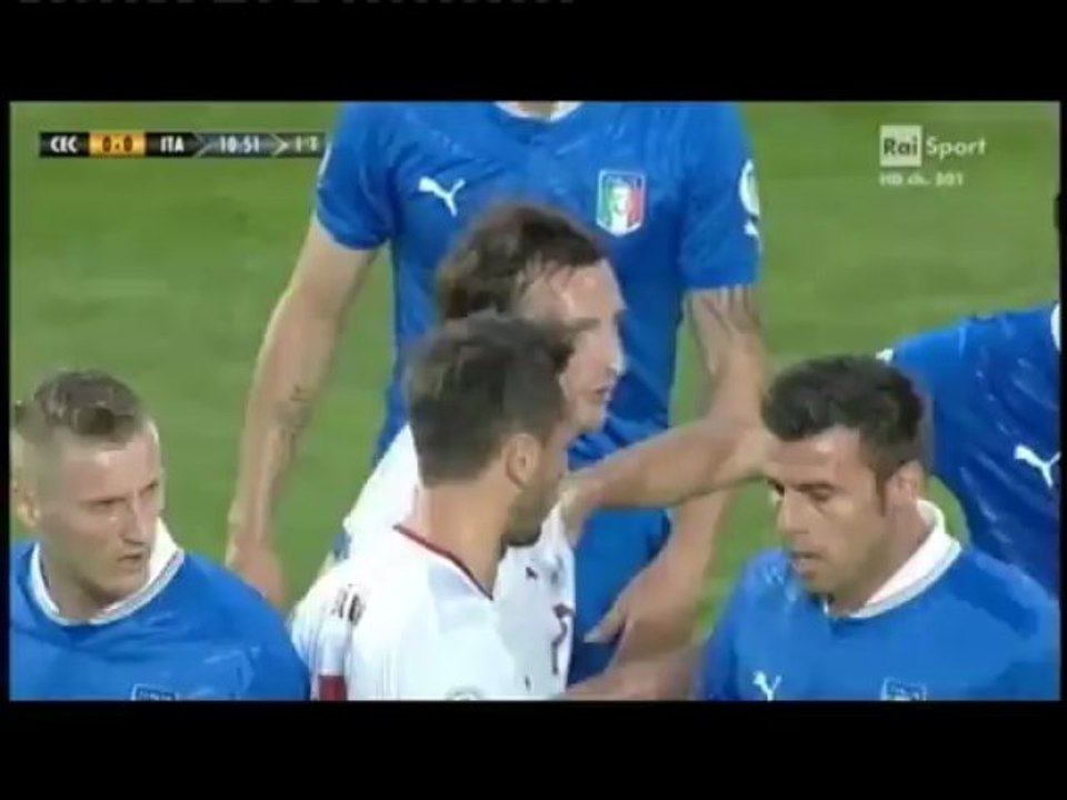 Gianluigi Buffon Superman vs Czech Republic