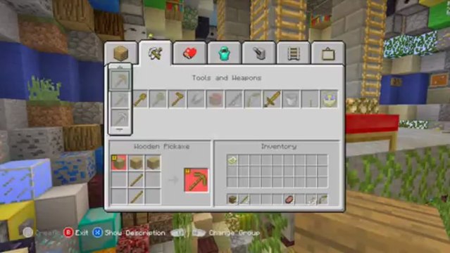 Minecraft Xbox 360: - CLUSTER CHUNK WITH VOID (NO GROUND) map w_ DOWNLOAD!